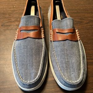 Cole Haan Canvas Pinch Weekender Size 12